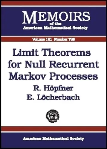 Cover of Limit Theorems for Null Recurrent Markov Processes