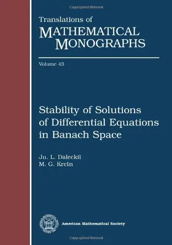 Cover of Stability of Solutions of Differential Equations in Banach Space