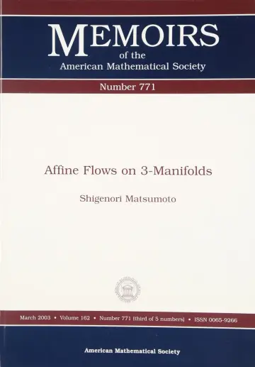 Cover of Affine Flows on 3-Manifolds