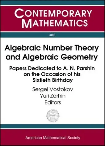 Cover of Algebraic Number Theory and Algebraic Geometry