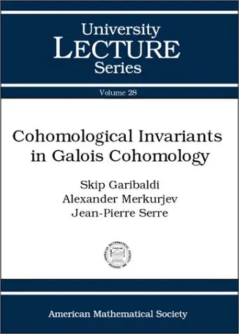 Cover of Cohomological Invariants in Galois Cohomology