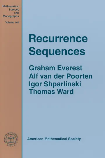 Cover of Recurrence Sequences