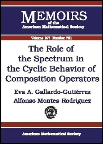 Cover of The Role of the Spectrum in the Cyclic Behavior of Composition Operators