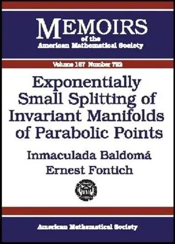 Cover of Exponentially Small Splitting of Invariant Manifolds of Parabolic Points