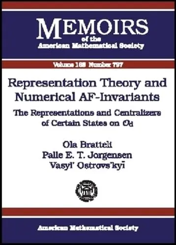 Cover of Representation Theory and Numerical AF-invariants