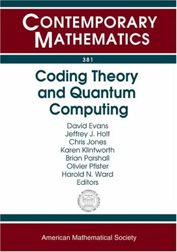 Cover of Coding Theory and Quantum Computing