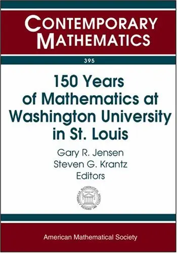 Cover of 150 Years of Mathematics at Washington University in St. Louis