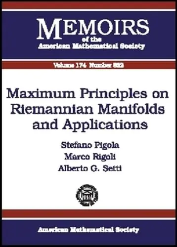 Cover of Maximum Principles on Riemannian Manifolds and Applications