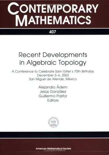 Cover of Recent Developments in Algebraic Topology