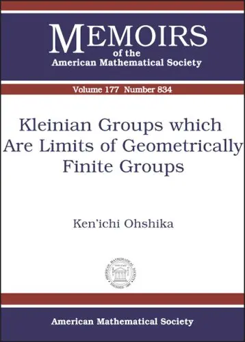 Cover of Kleinian Groups which Are Limits of Geometrically Finite Groups