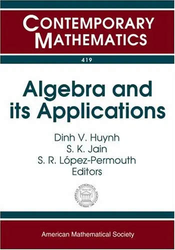 Cover of Algebra and Its Applications