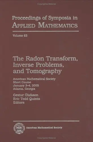 Cover of The Radon Transform, Inverse Problems, and Tomography