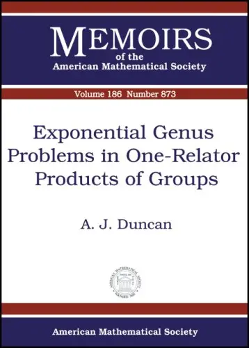 Cover of Exponential Genus Problems in One-Relator Products of Groups