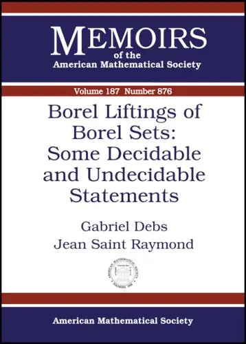 Cover of Borel Liftings of Borel Sets