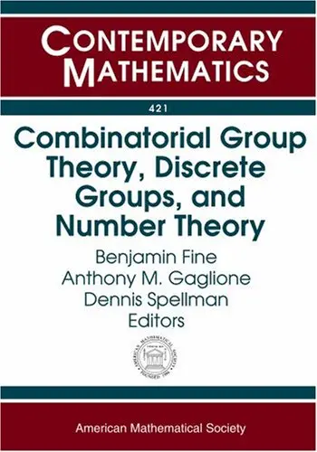 Cover of Combinatorial Group Theory, Discrete Groups, and Number Theory