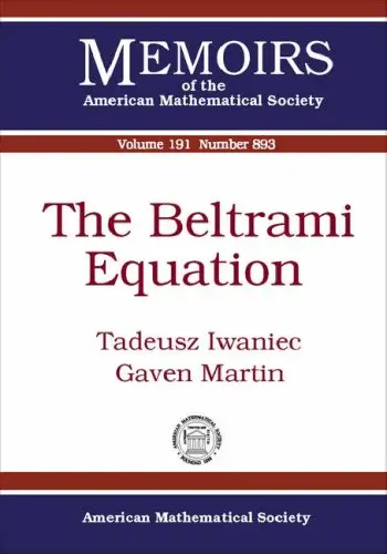 Cover of The Beltrami Equation