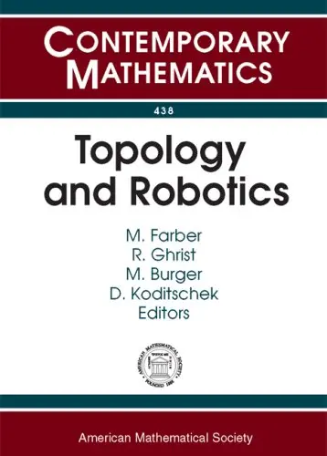 Cover of Topology and Robotics