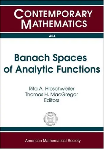 Cover of Banach Spaces of Analytic Functions