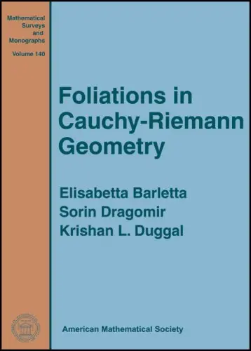 Cover of Foliations in Cauchy-Riemann Geometry