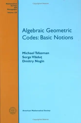 Cover of Algebraic Geometric Codes