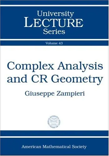 Cover of Complex Analysis and CR Geometry