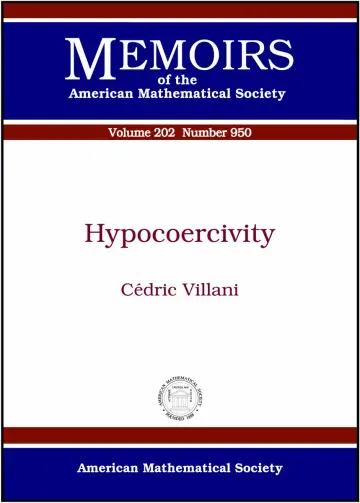 Cover of Hypocoercivity