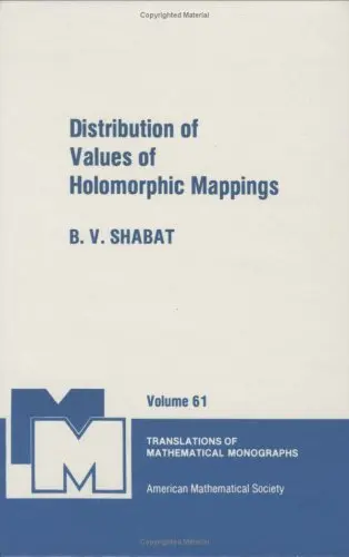 Cover of Distribution of values of holomorphic mappings