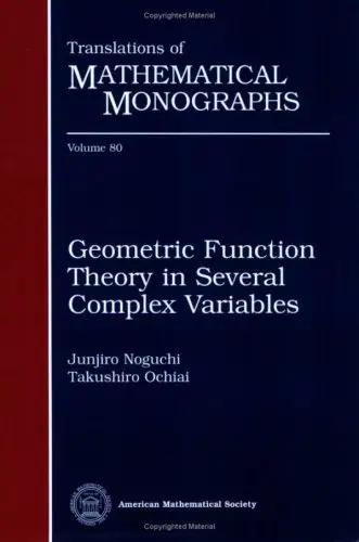 Cover of Geometric Function Theory in Several Complex Variables