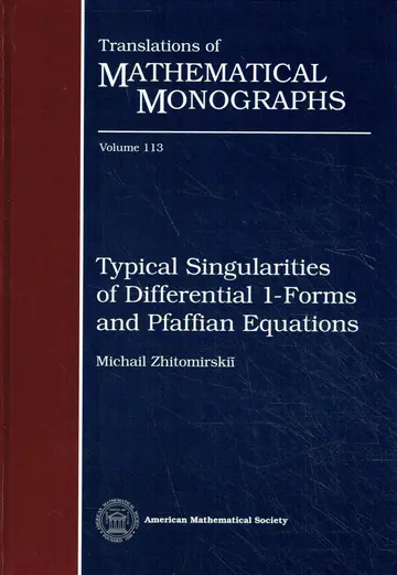 Cover of Typical Singularities of Differential 1-forms and Pfaffian Equations
