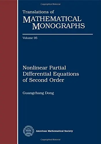 Cover of Nonlinear Partial Differential Equations of Second Order