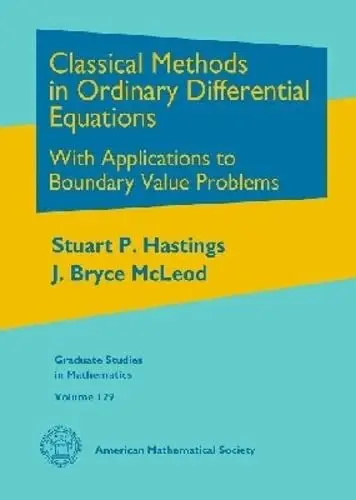 Cover of Classical Methods in Ordinary Differential Equations
