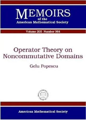 Cover of Operator Theory on Noncommutative Domains
