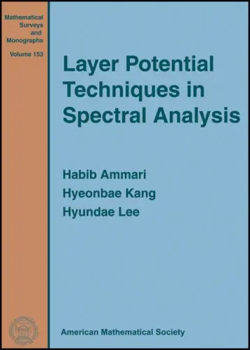 Cover of Layer Potential Techniques in Spectral Analysis
