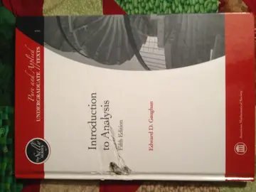 Cover of Introduction to Analysis