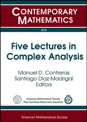 Cover of Five Lectures in Complex Analysis