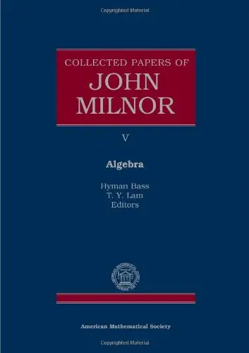 Cover of Collected Papers of John Milnor