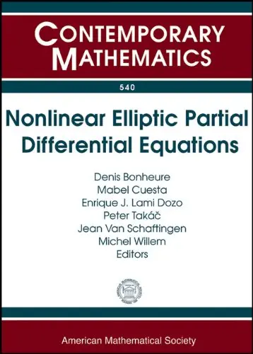 Cover of Nonlinear Elliptic Partial Differential Equations