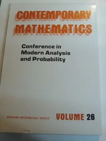 Cover of Conference on Modern Analysis and Probability