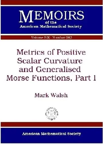 Cover of Metrics of Positive Scalar Curvature and Generalised Morse Functions, Part I