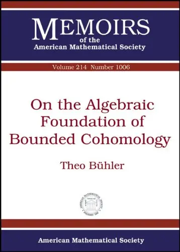 Cover of On the Algebraic Foundation of Bounded Cohomology