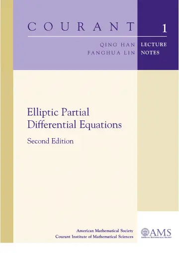 Cover of Elliptic Partial Differential Equations
