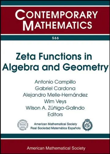 Cover of Zeta Functions in Algebra and Geometry