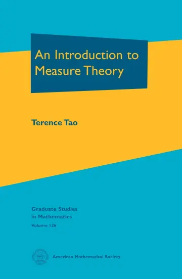 Cover of An Introduction to Measure Theory