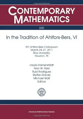 Cover of In the Tradition of Ahlfors-Bers VI