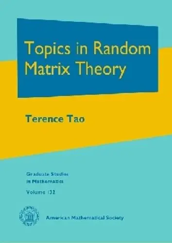 Cover of Topics in Random Matrix Theory