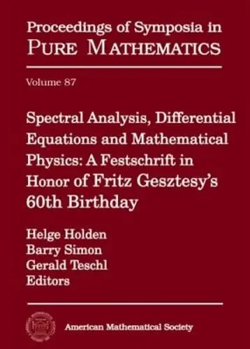 Cover of Spectral Analysis, Differential Equations and Mathematical Physics