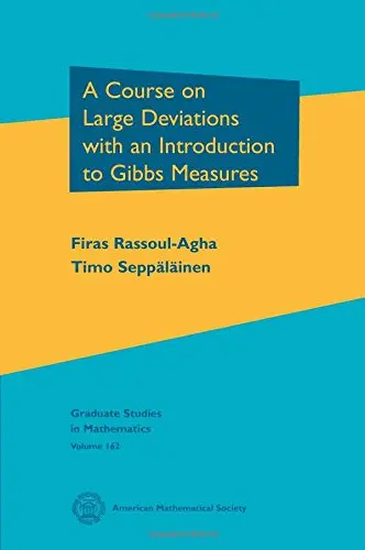 Cover of A Course on Large Deviations with an Introduction to Gibbs Measures