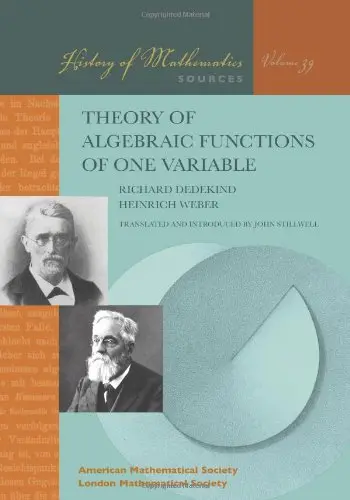 Cover of Theory of Algebraic Functions of One Variable
