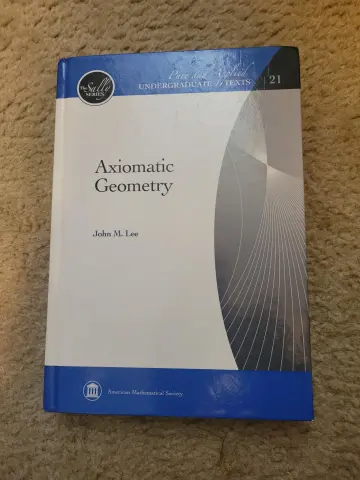 Cover of Axiomatic Geometry
