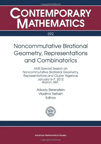 Cover of Noncommutative Birational Geometry, Representations and Combinatorics